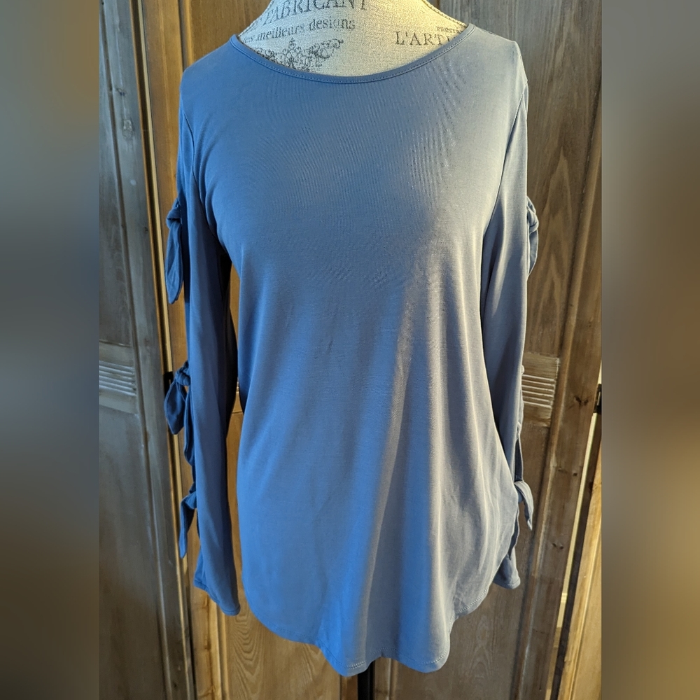Cable & Gauge Blue Long Sleeve Dress Shirt